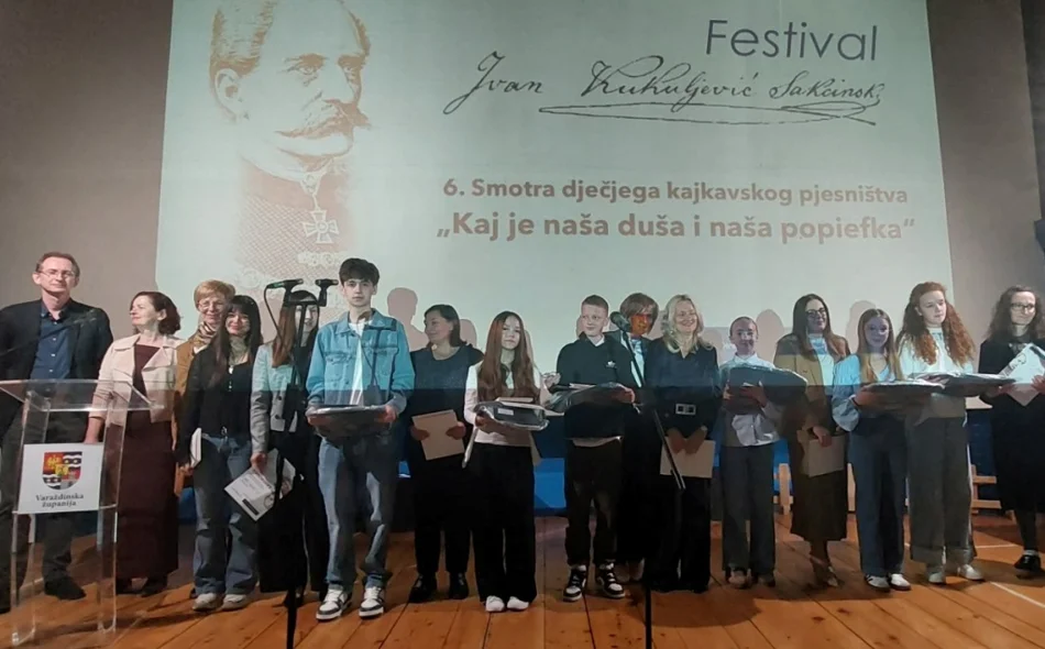 &bdquo;Kaj je naša duša i naša popiefka&ldquo; okupili veliki broj djece - promotora kajkavskog narječja