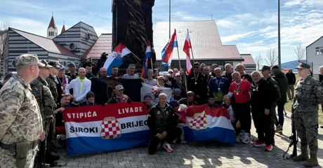 Izaslanstvo Općine Vidovec odalo počast žrtvama Kupresa