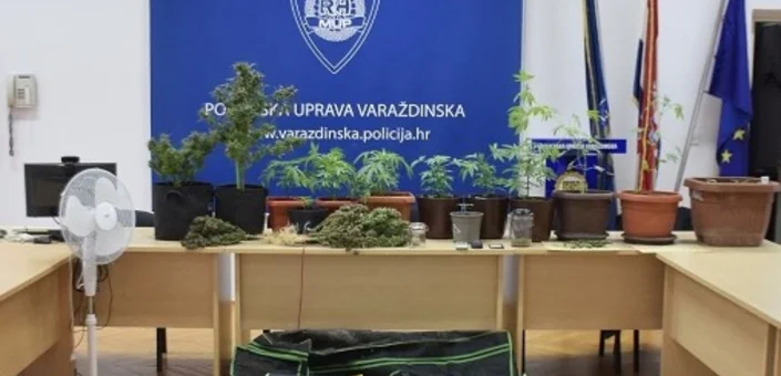 Pao dilerski dvojac u Varaždinu: U crnim torbama pronađena hrpa droge