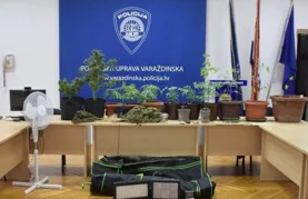 Pao dilerski dvojac u Varaždinu: U crnim torbama pronađena hrpa droge