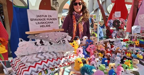 FOTO/AUDIO Gradsko središte nakratko je postalo najveći izlog maštovitih rukotvorina