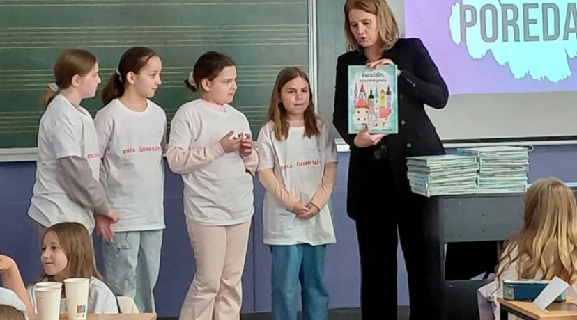 Varaždinski osnovnoškolci kroz projekt &bdquo;Djeca &ndash; čuvari baštine&ldquo; uče o povijesti i znamenitostima svog grada