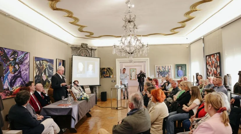 Predstavljena monografija &bdquo;Vjekoslav Božo Jarak &ndash; Svećenik u svijetu likovnih umjetnika&ldquo; u Varaždinu