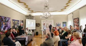 Predstavljena monografija &bdquo;Vjekoslav Božo Jarak &ndash; Svećenik u svijetu likovnih umjetnika&ldquo; u Varaždinu