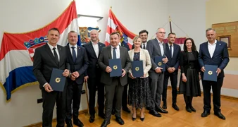 Župani sjevera Hrvatske kod Stričaka - potpisan sporazum o suradnji pet područnih obrtničkih komora