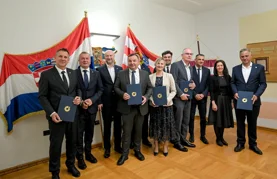 Župani sjevera Hrvatske kod Stričaka - potpisan sporazum o suradnji pet područnih obrtničkih komora