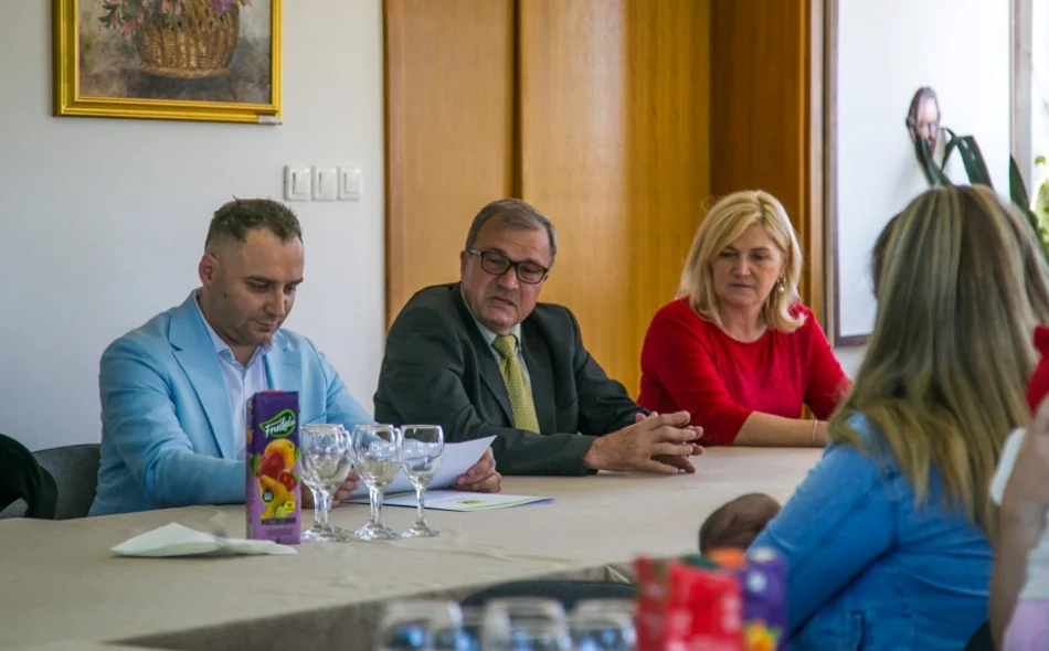 U Maruševcu održan prvi ovogodišnji prijem za roditelje novorođenih beba