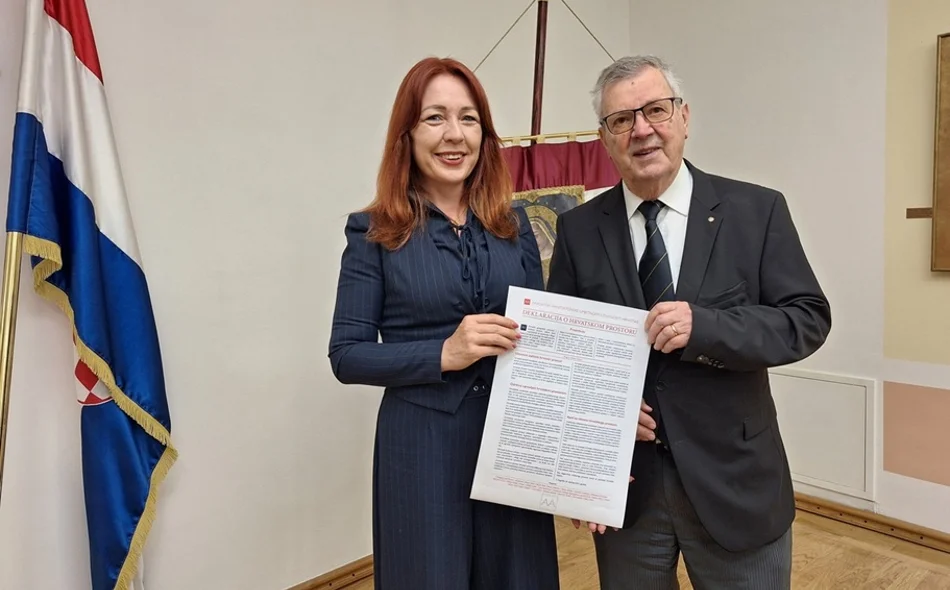 Gradonačelnik Bosilj i dožupanica Zagorec primili članove Akademije arhitektonske umjetnosti i znanosti Hrvatske