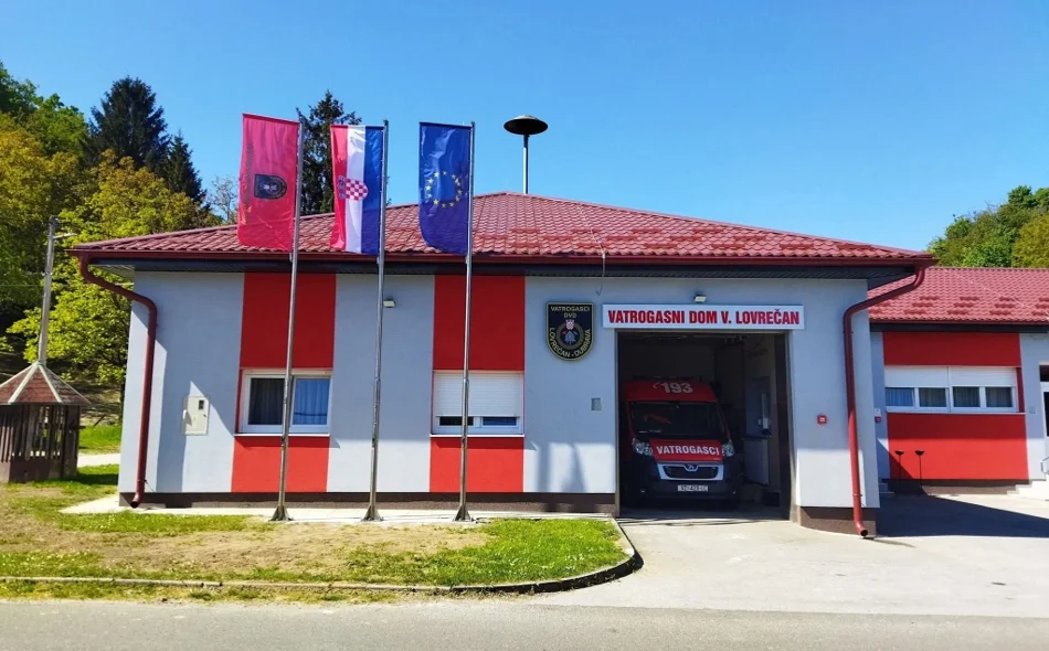 U ciklusu energetskih obnova završen i vatrogasni dom DVD-a Lovrečan &ndash; Dubrava