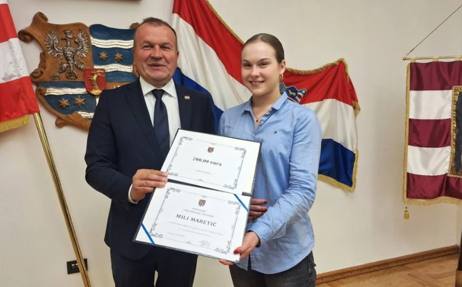 Jedna od najboljih matematičarki svijeta naša "zlatna" Mila Maretić na prijemu kod župana