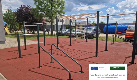 Uređen street workout park u Nedelišću