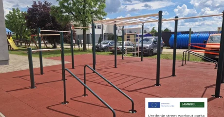 Uređen street workout park u Nedelišću