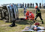 Simulirana teška prometna nesreća s više ozlijeđenih osoba