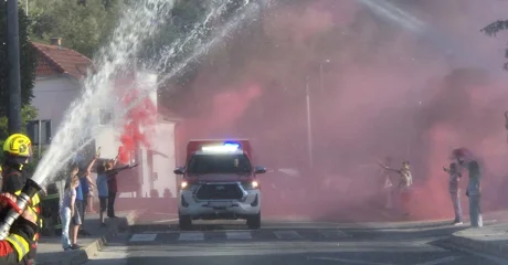 DVD Klenovnik preuzeo novo vatrogasno vozilo