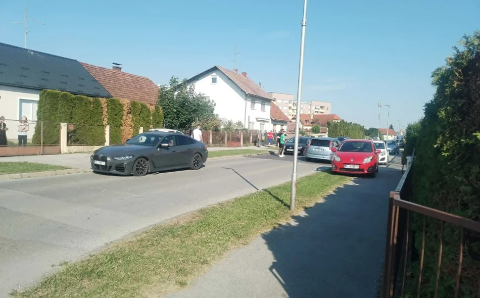 Zbog sudara promet se odvija usporeno u ovom dijelu Varaždina