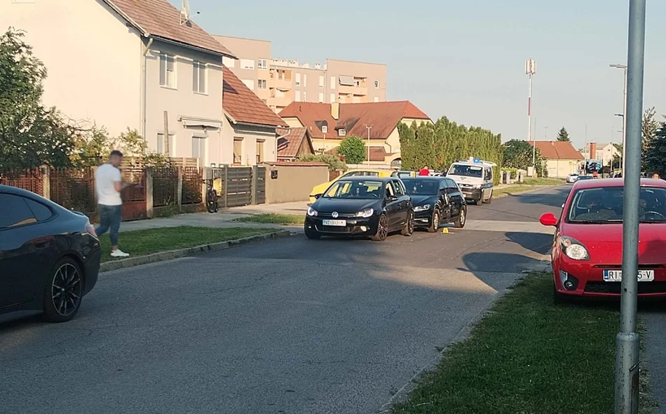 Zbog sudara promet se odvija usporeno u ovom dijelu Varaždina