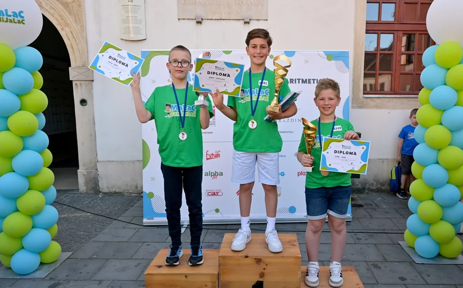 Varaždincima devet medalja na Držanom natjecanju iz mentalne aritmetike