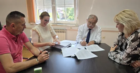 Potpisan ugovor o sanaciji klizišta Lovrečan Breg i Križanče