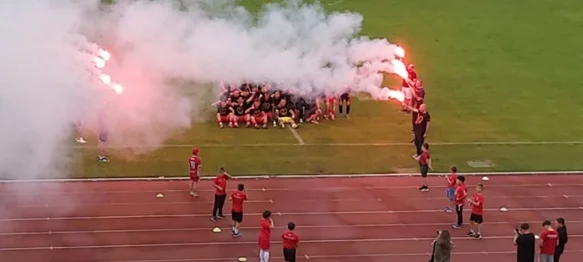 Uvjerljiva pobjeda i slavlje naslova prvaka za kraj domaće sezone
