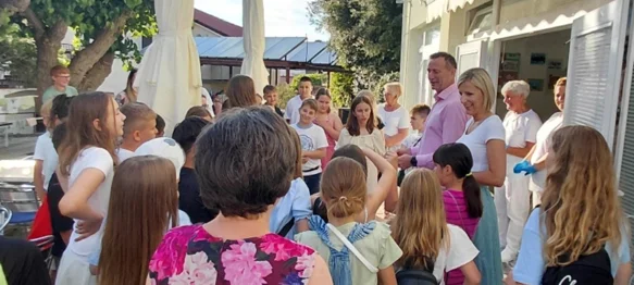 Gradonačelnik Bosilj obišao obnovljeno Dječje odmaralište Varaždin na Rabu
