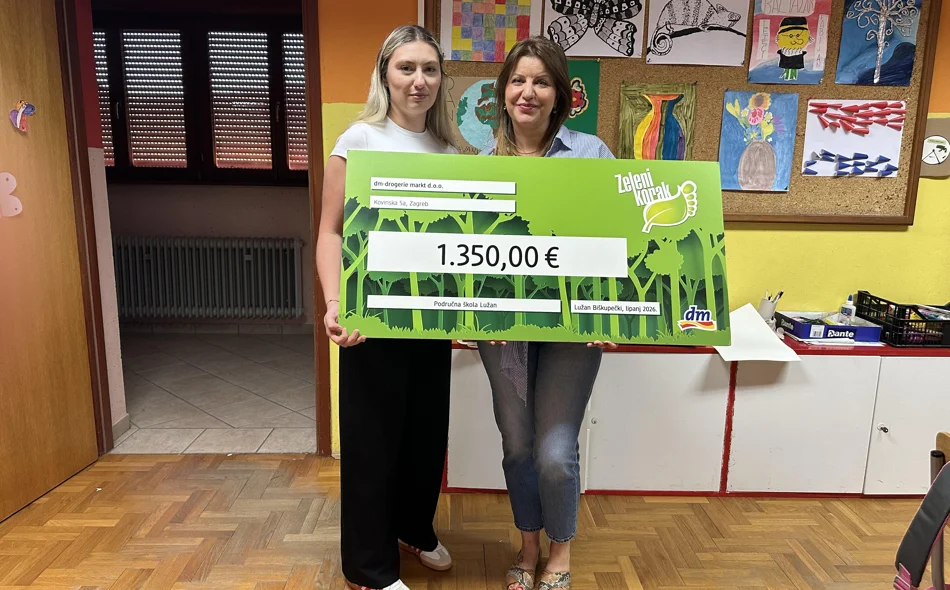 Učenici Centra za odgoj i obrazovanje Tomislav Špoljar i PŠ Lužan nagrađeni za doprinos zaštiti okoliša