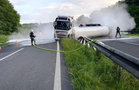 VIDEO Varaždinski vatrogasci pokazali kako je izgledala intervencija nad prevrnutom cisternom na autocesti