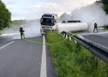 VIDEO Varaždinski vatrogasci pokazali kako je izgledala intervencija nad prevrnutom cisternom na autocesti