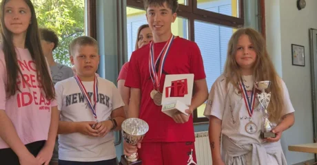 FOTO Petar Štivičić dobitnik prestižne nagrade Oskar znanja te državni prvak u natjecanju &bdquo;Sigurno u prometu&ldquo;