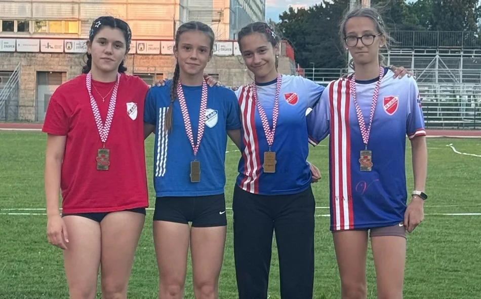 Osvojeno čak osam državnih medalja, Issa Vlahek i štafeta na tronu Hrvatske!