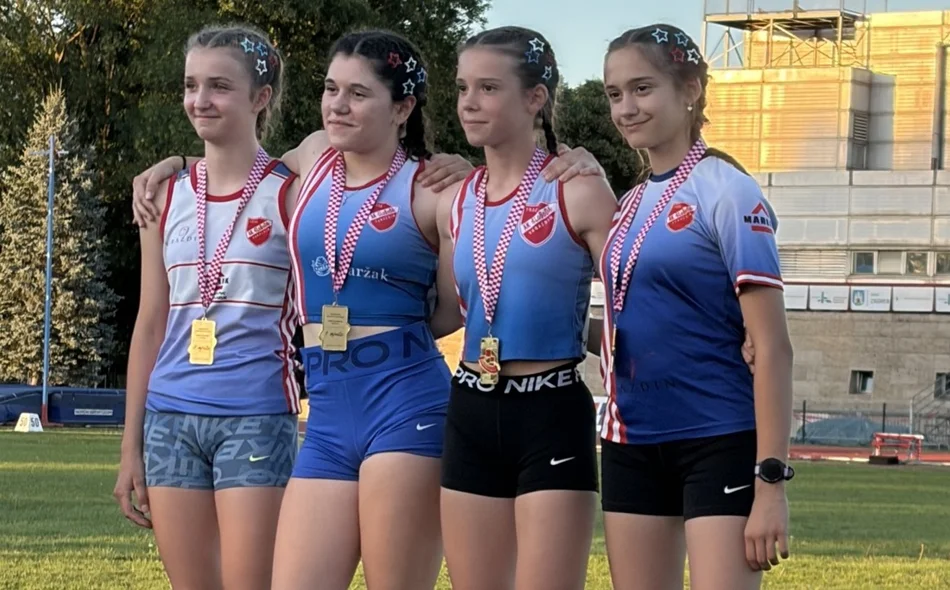 Osvojeno čak osam državnih medalja, Issa Vlahek i štafeta na tronu Hrvatske!