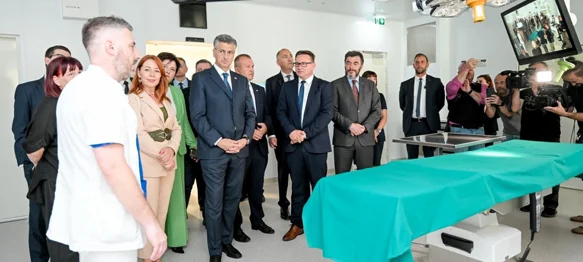 FOTO Plenković: &bdquo;Ova moderna zgrada je samo dio većeg mozaika ulaganja u varaždinsko zdravstvo vrijednog 142 milijuna eura&ldquo;