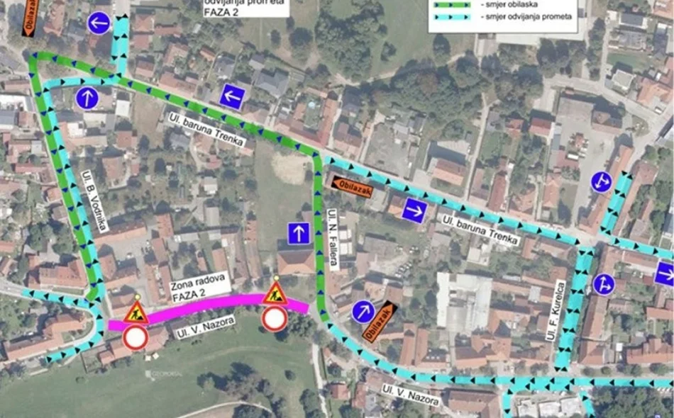 Budite na oprezu &ndash; ponovno se mijenja regulacija prometa zbog radova u varaždinskoj Nazorovoj ulici