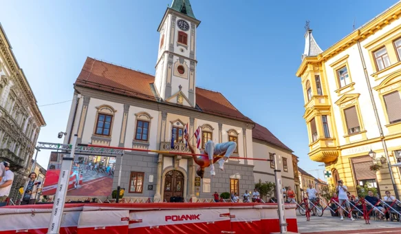 FOTO Jana Koščak i Klemen Modrijančić pobjednici atletskog spektakla "Korzo Jump 2026"