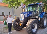 Darijan iz Svetog Petra Ludbreškog na maturalnu večer stigao traktorom