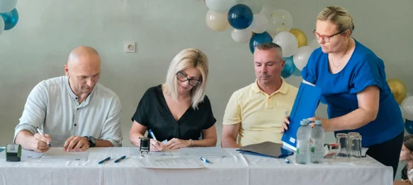 Učenici Područne škole Lovrečan dobivaju novu školsku sportsku dvoranu