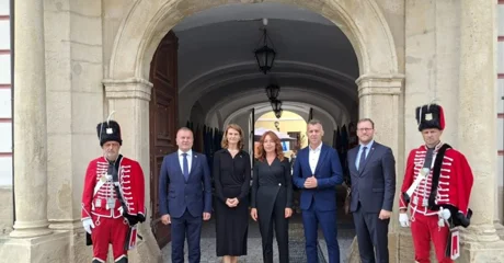 Veleposlanica Republike Austrije na prijemu kod župana Anđelka Stričaka