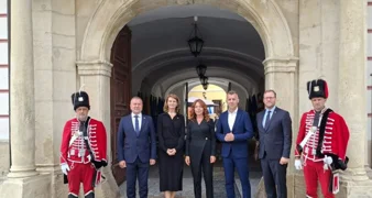 Veleposlanica Republike Austrije na prijemu kod župana Anđelka Stričaka