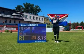 Varaždinska atletičarka Karla Hergotić postavila novi svjetski rekord u bacanju kugle