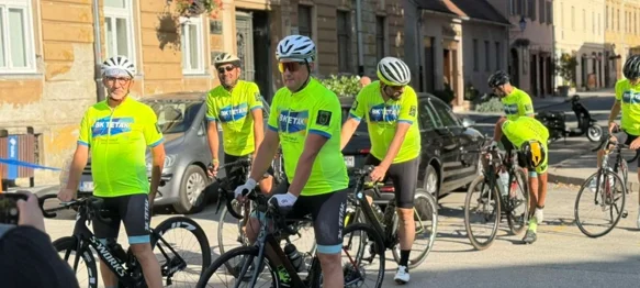 FOTO Iz Varaždina biciklima krenuli na put dug 850 kilometara
