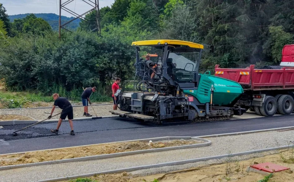Počelo asfaltiranje ulica u topličkom Smart kvartu