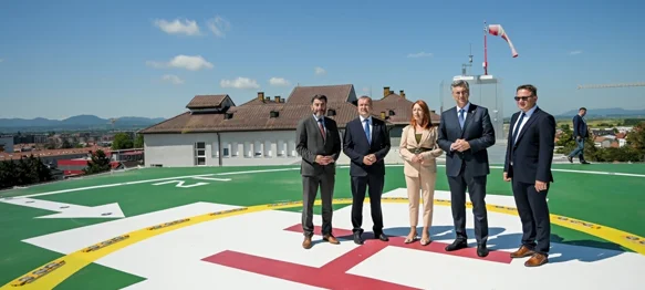 Helidrom na krovu zgrade Centralnog operacijskog bloka dobio odobrenje za uporabu