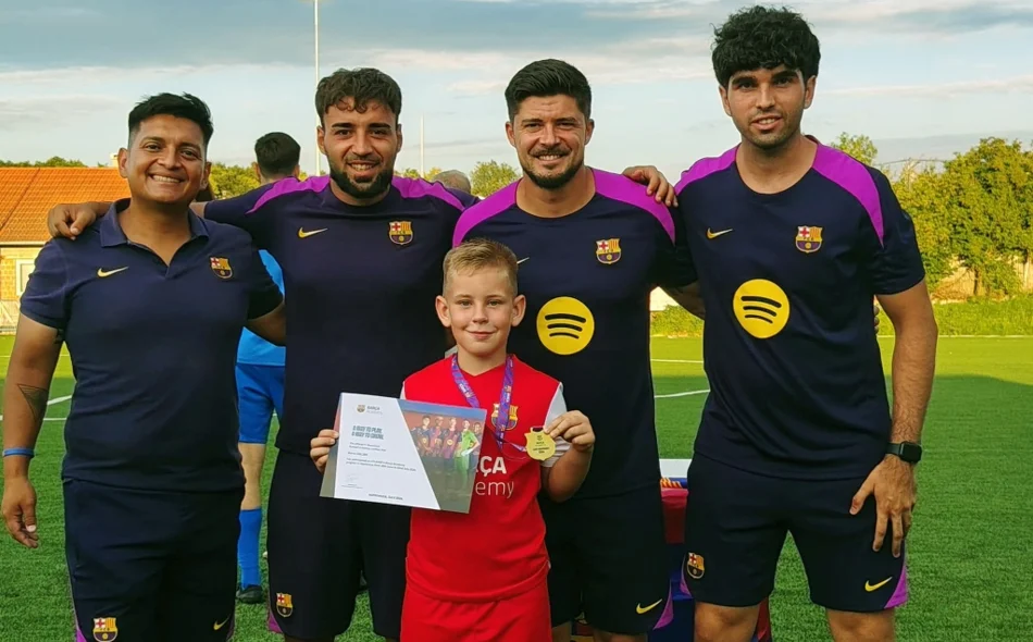 Od Podravine do Katalonije: Devetogodišnji Borna Valjak pozvan u kamp slavne Barcelonine akademije!