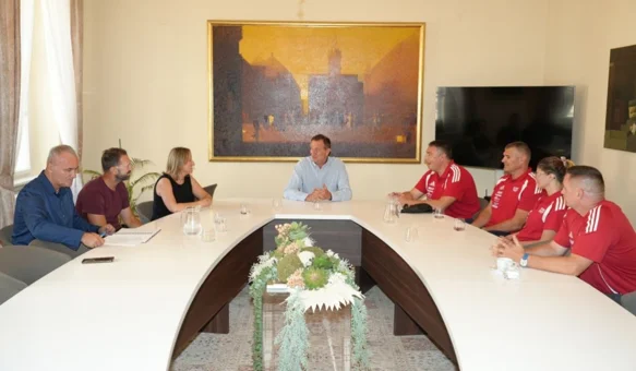 Bosilj primio predstavnike Hrvatskog vaterpolskog saveza