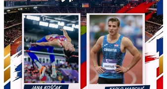 Ajmo, naši! Jana Koščak i Karlo Marciuš na Europskom prvenstvu u Birminghamu