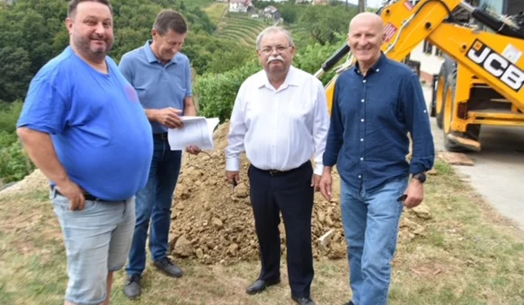 Na području Lovrečan brega u tijeku je proširenje vodovodne mreže