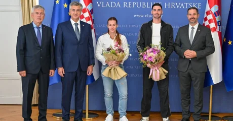 Nakon Ludbrega, europsku prvakinju Saru Kolak ugostio i premijer Plenković