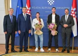 Nakon Ludbrega, europsku prvakinju Saru Kolak ugostio i premijer Plenković