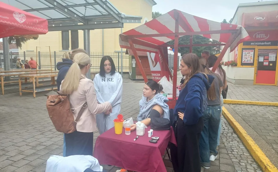 Varaždinski HULL održao edukativnu akciju na Placu