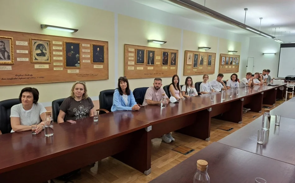 Župan Stričak primio učenike i profesore iz Krakova