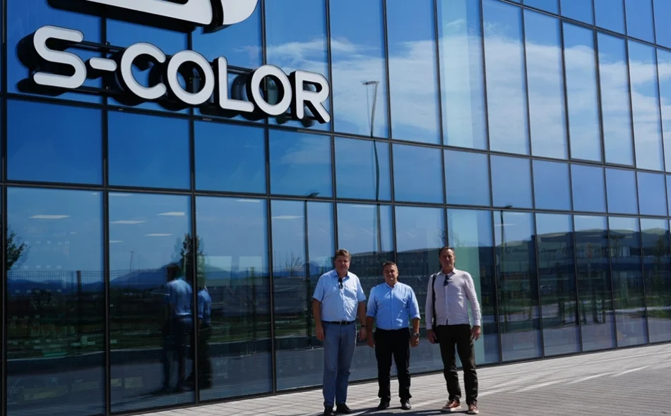 Gradonačelnik Bosilj i zamjenik Marković obišli novi centar tvrtke S-Color
